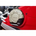 CNC Racing PRAMAC RACING LIMITED EDITION Billet Clutch Protector for the Ducati Panigale V4 / S / Speciale (can be used on Streetfighter and Multistrada With Clutch Case Change) CNC Racing PRAMAC RACING LIMITED EDITION Billet Clutch Protector for the Ducati Panigale V4 / S / Speciale (can be used on Streetfighter and Multistrada With Clutch Case Change)